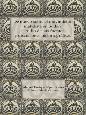 cover image of De nuevo sobre el movimiento mahdista en Sudán